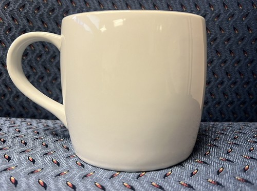Mug. Grey/Beige/Gold 8 Oz. San Antonio Logo Coffee Mug. New. - Picture 2 of 4