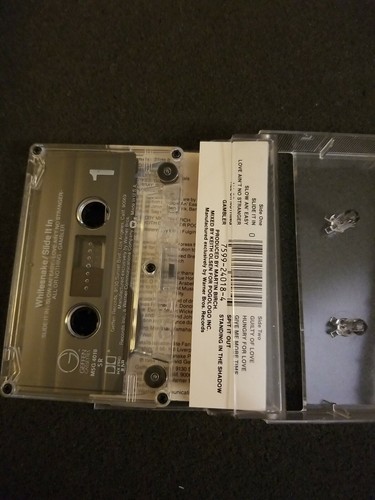 Whitesnake Slide It In Cassette Tape - Picture 3 of 3