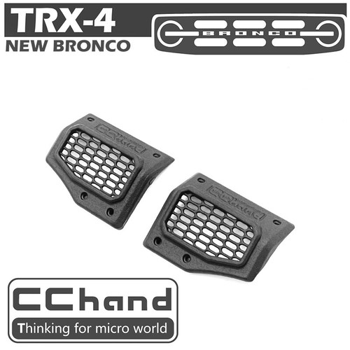 Nylon Fender Radiator for TRX4 BRONCO 1/10 RC CAR Accessories Spare PART - Picture 3 of 3