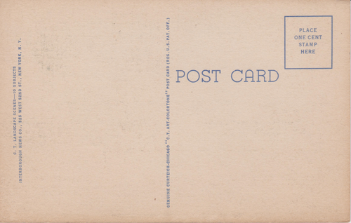 Linen Postcards Greetings From Deveney's Store Curt Teich River Landscape Scenes - Picture 8 of 11