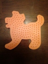 Perler Beads Dog Pegboard NEW