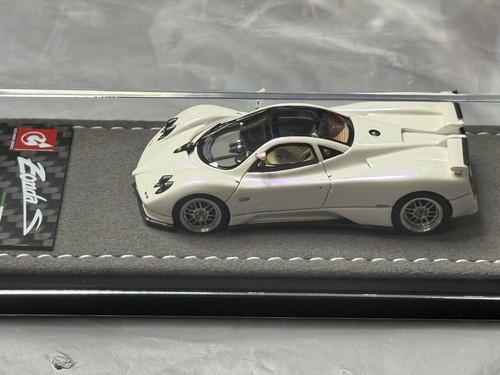 Locarno 1:64 Resin Model Pagani Zonda S Pearl White - Limited 299pcs - Picture 3 of 6