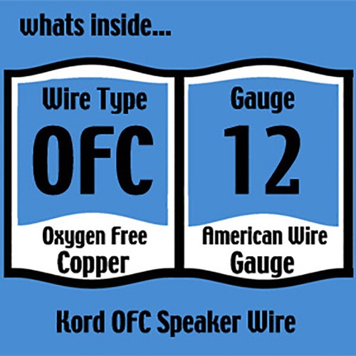 KnuKonceptz Kord Speaker Wire Ultra Flex Blue OFC 12 Gauge Cable 100' - 第 4/6 張圖片