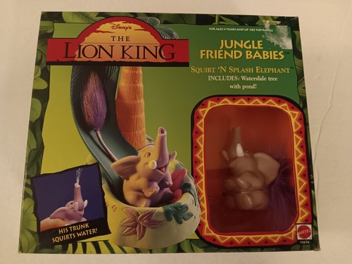 Disney's The Lion King Jungle Friend Babies Squirt 'N Splash Elephant 1994  - Picture 1 of 12