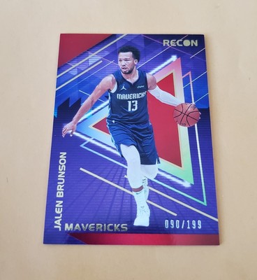 2020-21 Panini Recon Holo Red /199 Jalen Brunson #85 SP | eBay