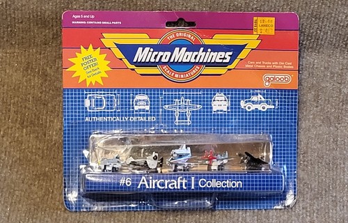 Micro Machines #6 Aircraft I Collection NIP - Picture 1 of 4
