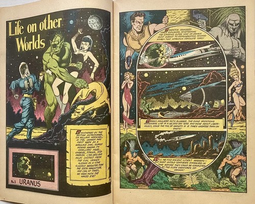 Man O' Mars 1 (VG+ 4.5) Science Fiction (1958) I. W. Comics - 第 3/7 張圖片