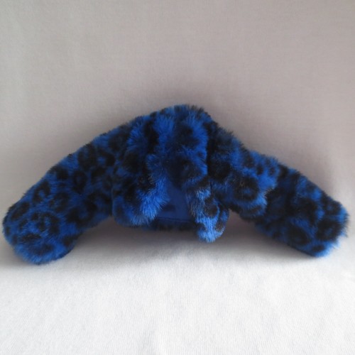 NUOVO! 2022 Barbie Extra Bambola Blu Nero Leopardato Super Morbida Pelliccia Abbigliamento - Foto 5 di 5