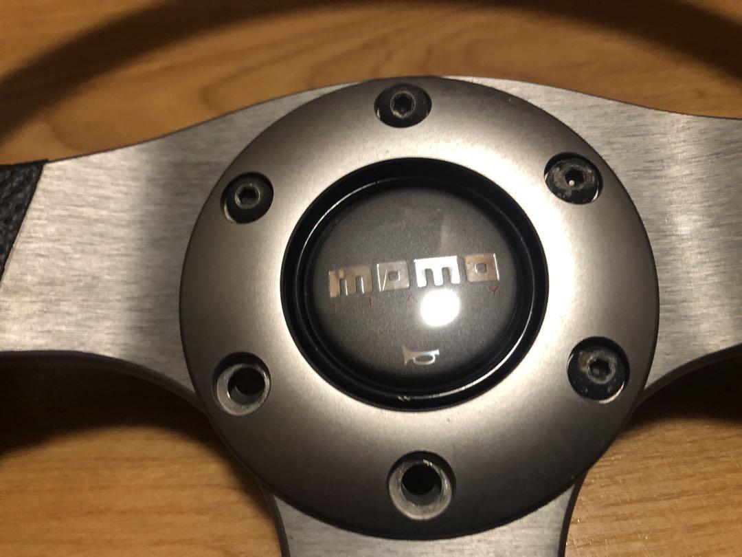 MOMO RACE Steering Wheel TYP D32 KBA 70142 Used 2 Bolts