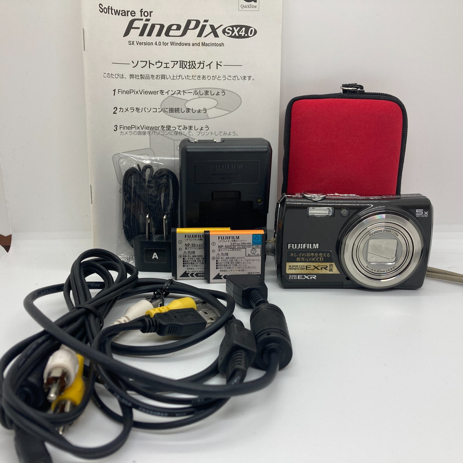 Fujifilm Finepix F200 EXR Digital camera Made in Japan eBay
