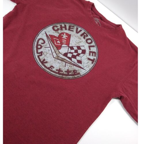 Newport Azul - Chevy Chevrolet Corvette Racing Coche Clásico Rojo Camiseta Para Hombre L - Imagen 3 de 8