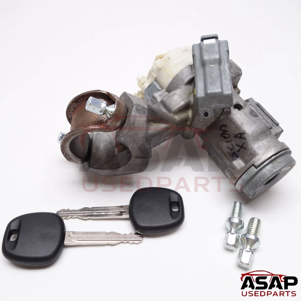 🌶️ INTERRUPTOR DE ENCENDIDO CILINDRO DE BLOQUEO CON 2 LLAVES NUEVAS SCION xA 2004-2006 45020-33-6 Foto 2 de 4