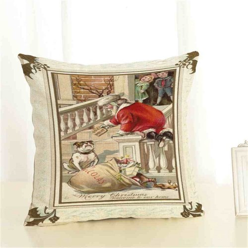 18" Funny Art Words Cotton Linen Pillow Case Sofa Throw Cushion Cover Home Decor - Picture 27 of 222
