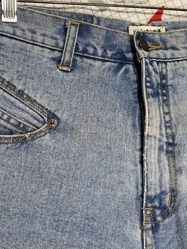 Vintage Merona Denim Jean Shorts Jorts 31x4 High Waist Booty Mom Indie Grunge - Picture 10 of 13