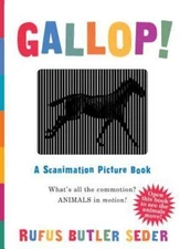 Gallop!: A Scanimation Picture Book - 9780761147633, hardcover, Seder