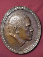 14" LIMITED EDITION PRESIDENT BARACK OBAMA  100%  SOLID BRONZE RELIEF PLAQUE