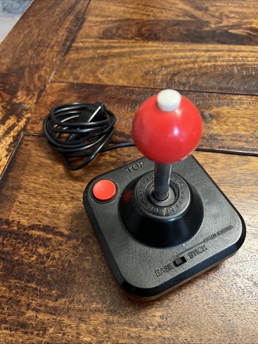 wico command control joystick controller atari 2600 commodore 64 ball top