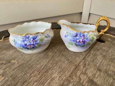 Coastline Purple Floral Creamer Pitcher FD536B-3 4 Inches Coastline Purple Floral Creamer Pitcher FD536B-3 4 Inches