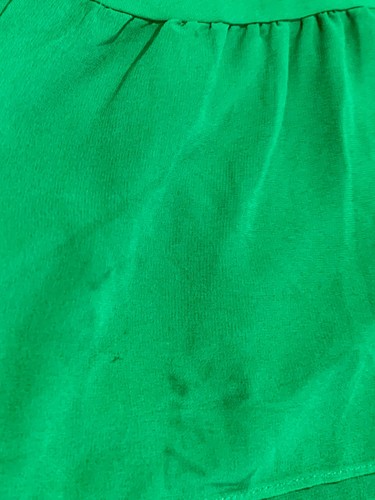 ZARA GRÜNE DURCHSICHTIGE MUSCHEL UND ARM TEILGEFÜTTERTER PULLOVER ABGESTUFTER UNTEN TUNIKA 2XL - Bild 4 von 6