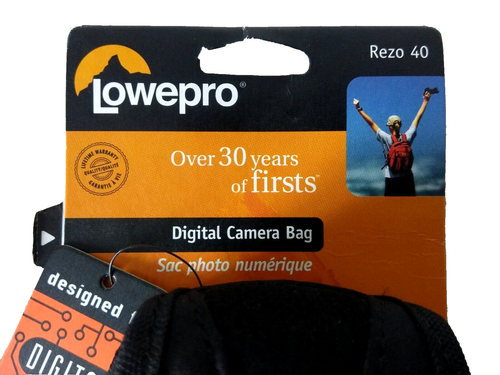 Lowepro Rezo 40 Digital Camera Bag Black All Weather Padded Safety Zipped *BNWT* - Picture 3 of 10