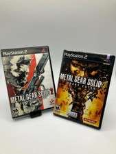 Playstation 2 Metal Gear Solid 2 & 3 - CIB - PS2