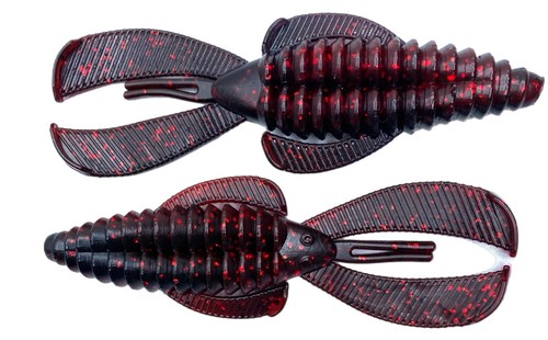 Rage Bug Style Plastic Beaver Creature Bait Punching Bass Fishing Lure 20ct 4" - Picture 22 of 33