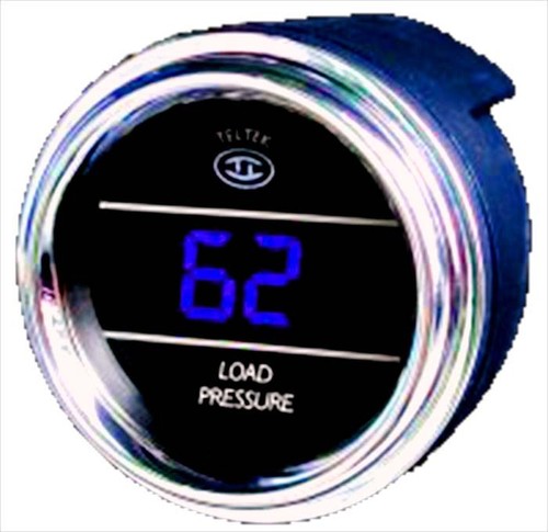 Teltek Load Pressure Gauge for Any Semi, Pickup Truck or Car with 0-150 PSI - 第 1/1 張圖片