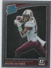 2021 Chronicles Draft Donruss Optic #212 Rashod Bateman MINNESOTA RC 35
