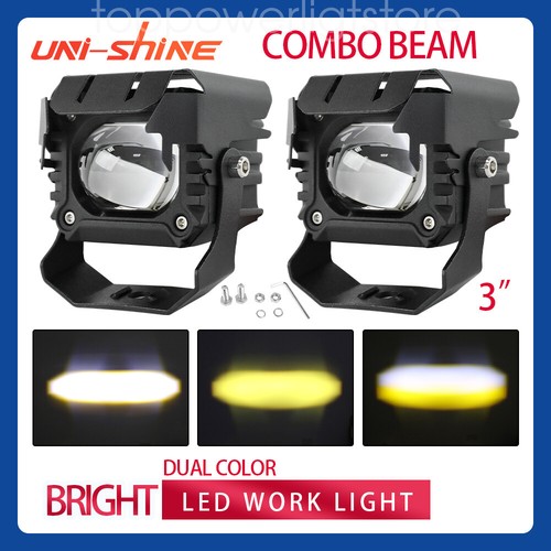 3" 4" 5" 7" LED Work Light Bar Spot Flood Off road Driving Fog Lamp Truck SUV - Picture 39 of 119