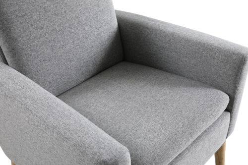 Modern Accent Fabric Arm Chair Single Sofa Comfy Upholstered Chair Living Room - Picture 7 of 11