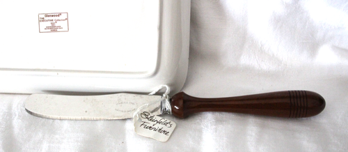 Glenwood Executive Butter Dish with Lid, 'Maui' & Butter Knife from Steinfelds - Picture 5 of 8