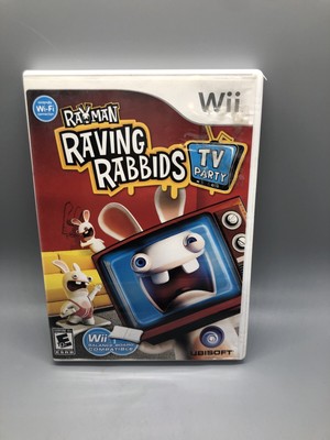 rayman raving rabbids tv party wii rayman raving rabbids tv party wii