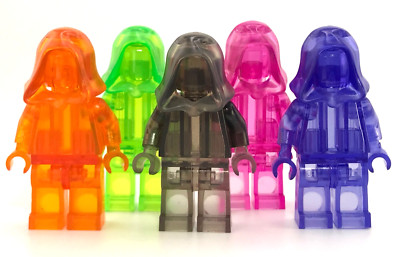 Lego Transparent Prototype Jedi Knight / Sith  Minifigure - you pick