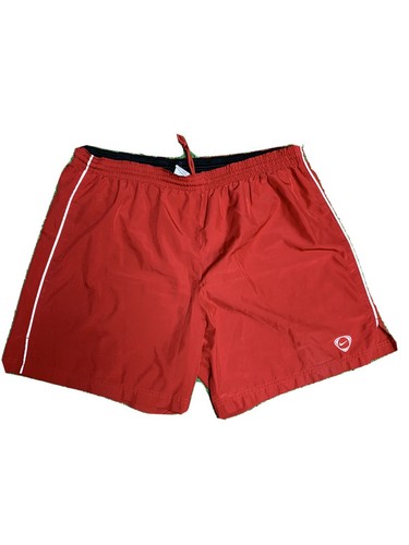 Vintage Rara Para Hombre Nike Pantalones Cortos Rojo Talla XL Gris Gimnasio Pantalones  Cortos Entrenamiento De Etiqueta | eBay