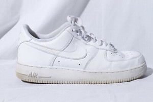 Nike Air Force 1 Men's Low White Sneaker Athletic Shoes US 9.5 EUR 43 | eBay