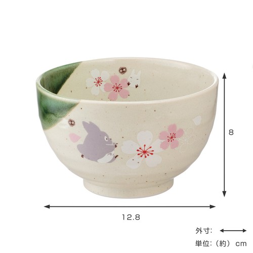 Studio Ghibli Mino ware My Neighbor Totoro Mini Ramen bowl Japan NEW - Picture 2 of 3