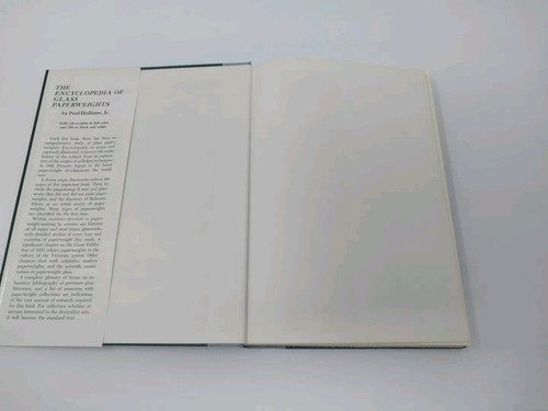 The Encyclopedia Of Glass Paperweights By Paul Hollister, Jr. Vintage Hardcover - Picture 10 of 11
