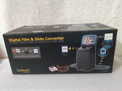 Convertidor digital de películas y diapositivas VuPoint Solutions 35 mm diapositivas/negativos a SD NUEVO - Imagen 3 de 7