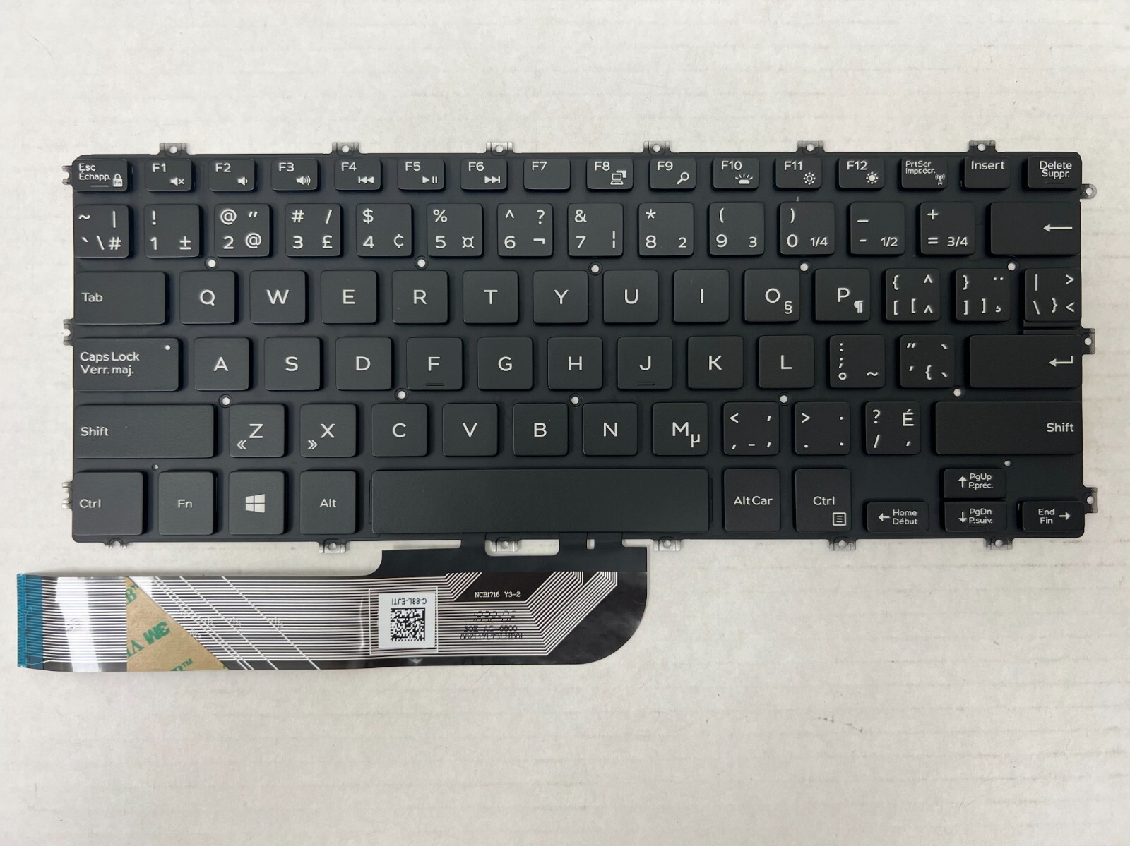 1VTXY Dell Inspiron 15 7000 2-IN-1 15 7586 15-7586 Backlit Keyboard ...