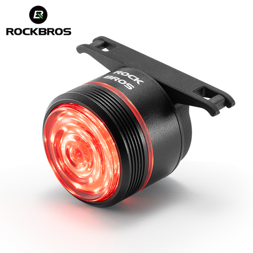 ROCKBROS Waterproof LED Bicycle Light Smart Synchronized Bike Rear Light - Picture 3 of 12