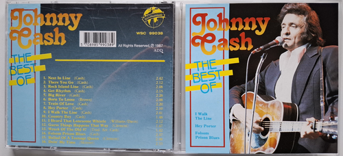JOHNNY CASH - THE BEST OF JOHNNY CASH - CD 1987 - WIE NEU