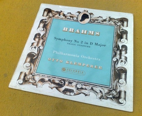 " BRAHMS SYMPONY NO. 2 " KLEMPERER 33CX 1517 SUPERB BLUE GOLD UK HALF MOON - Bild 8 von 11