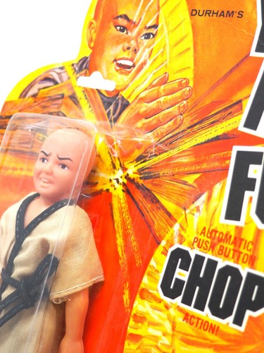 Vintage Durham's YUNG KUNG FU Action Figure Sealed Automatic Chop - Picture 4 of 6