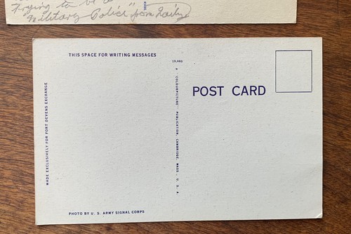 FORT DEVENS, Massachusetts ~ Postcards ~ Army Base Linen WWII - Picture 6 of 6
