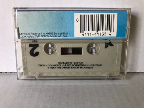 REPEAT THE BEST OF JETHRO TULL VOLUME II   1980 era Chrysalis Cassette - Picture 6 of 6