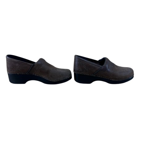 L.L. Bean Shoes Damen EU 35 US 5 Slipper Clogs braun Wildleder Pantoletten 8175 - Bild 6 von 9