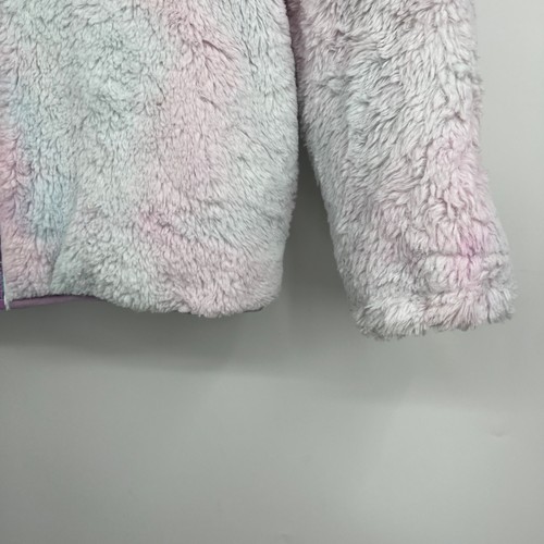 Eddie Bauer Coat Jacket Reversible Puffer Teddy Bear Girls size Large 14 16 Blue - Picture 12 of 16