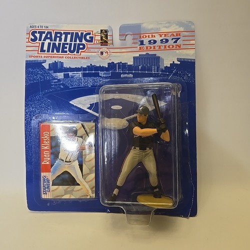 Vintage 97 Startaufstellung Ryan Klesko MLB Actionfigur Atlanta Braves mit Karte