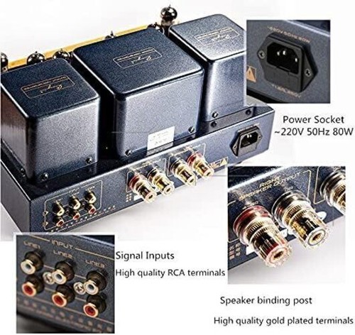 Altavoz amplificador tubo Cayin MT-12N tubo vacío 6P1x4 clase AB1 A65 - ¡VENDEDOR DE EE. UU.! - Imagen 6 de 7