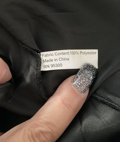 Adult Sexy Witch Halloween Costume Dress W/cape Sz M/L Black and Purple - Picture 19 of 19